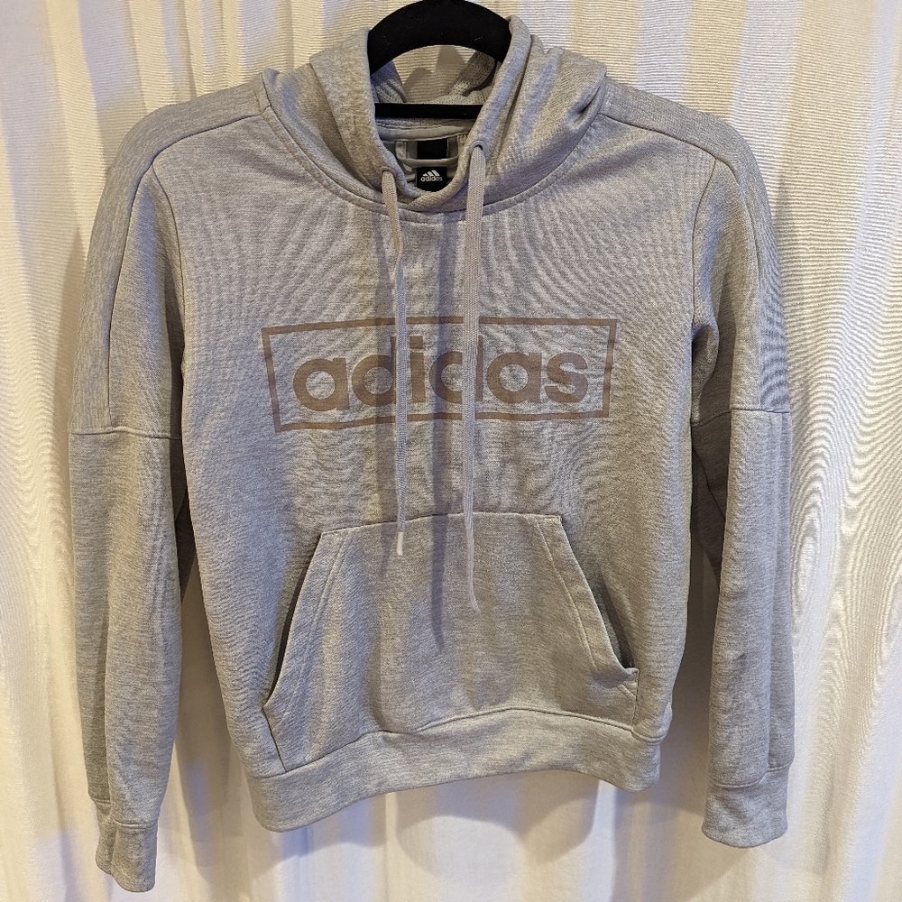 Adidas grey hoodie